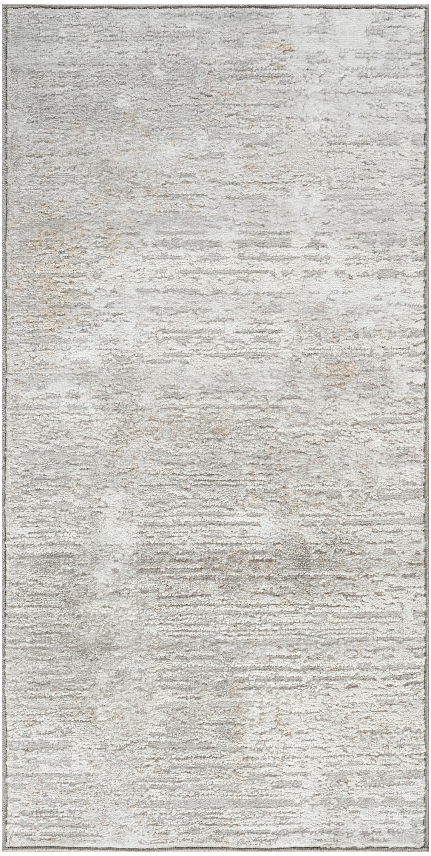 Nourison Dekor 2' x 4' Grey Modern Indoor Rug