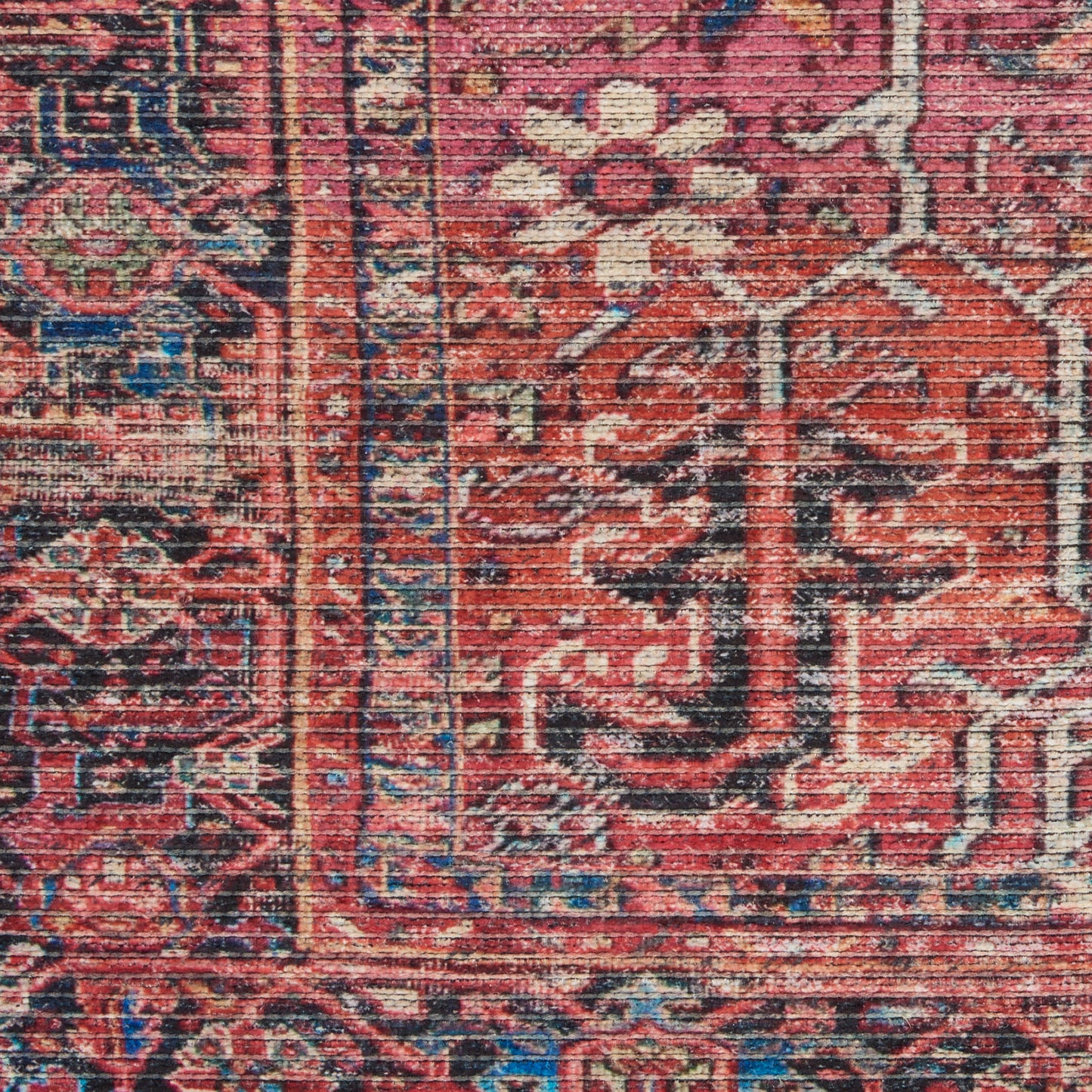 Nourison New Concept Washables 2' x 3'9" Brick Vintage Indoor Rug