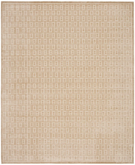 Nourison Washable Charm 8' x 10' Beige Ivory Modern Indoor Rug