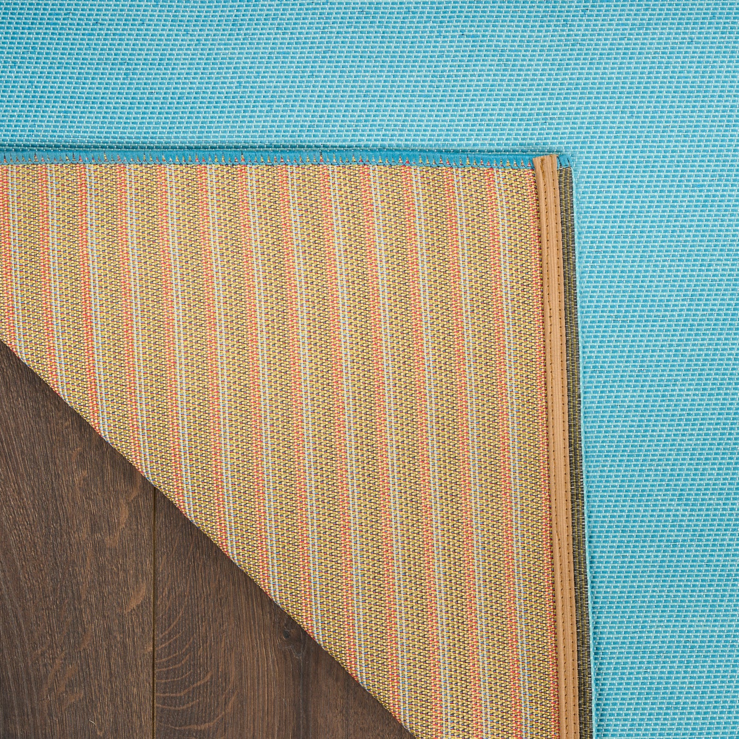 Nourison Color Splash 7'10" x 9'10" Blue Ivory Coastal, Nautical & Beach Rug