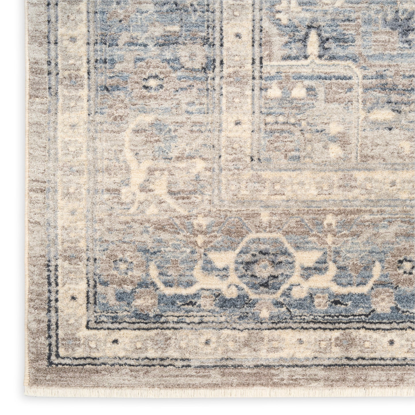 Nourison Sultana 9' x 12' Blue Vintage Indoor Rug