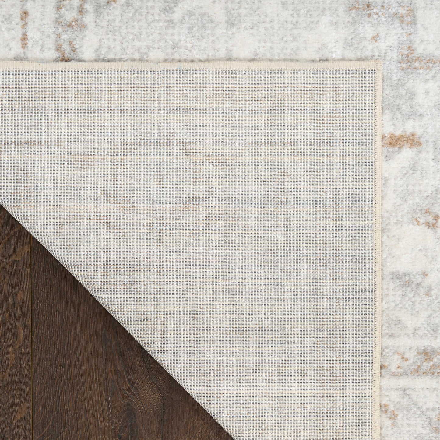Nourison Astra Machine Washable 9' x 12' Grey Vintage Indoor Rug