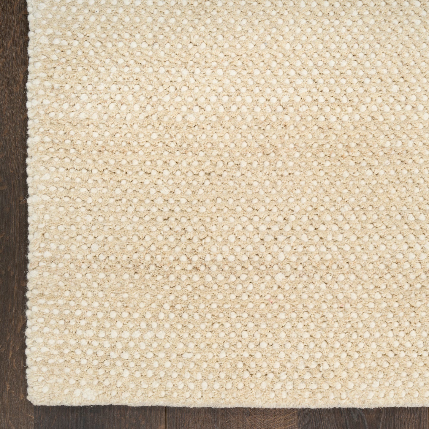 DKNY Pure Rows 8'6" x 11'6" Ivory Beige Farmhouse Indoor Rug
