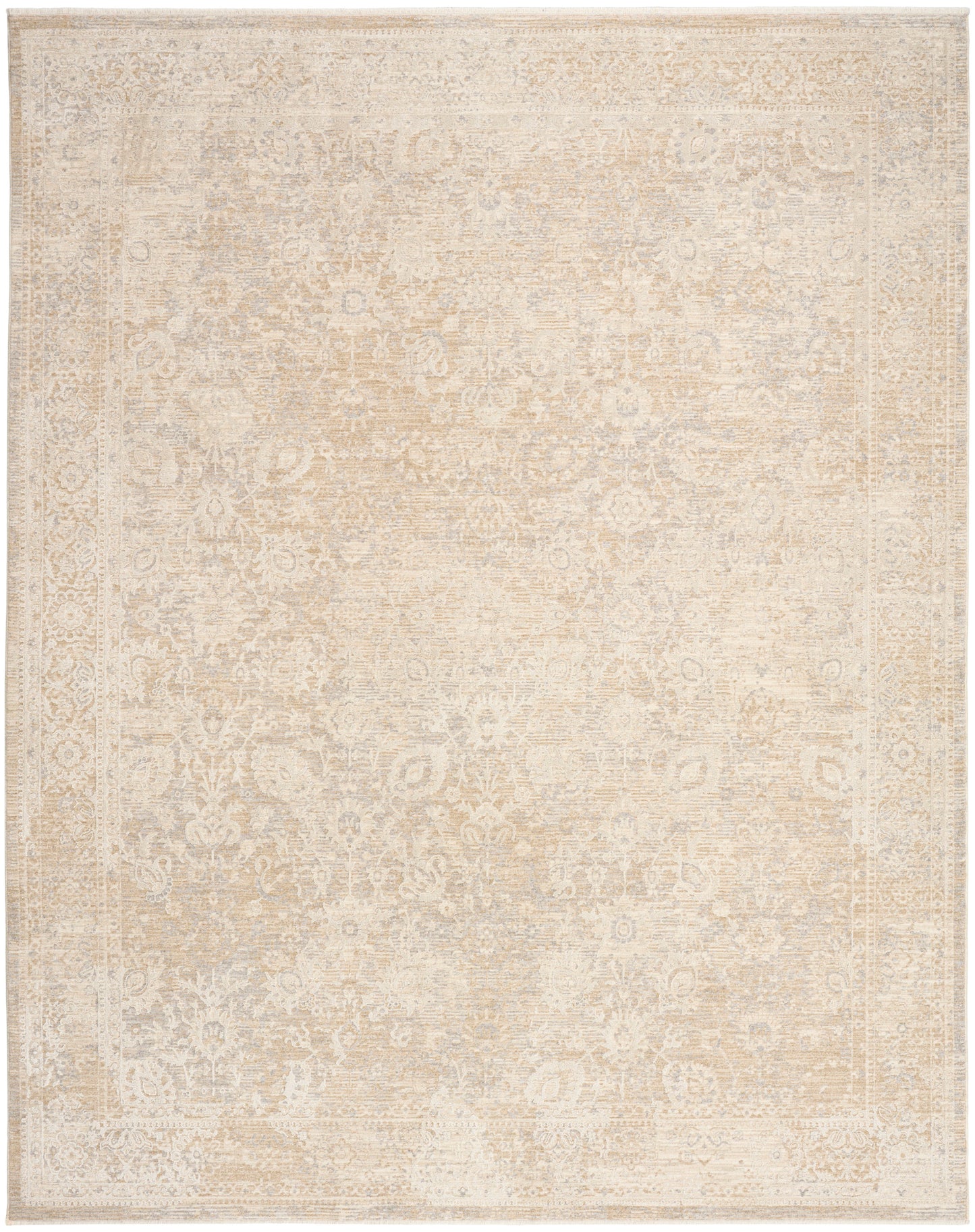 Nourison Sultana 7'10" x 10'2" Beige Vintage Indoor Rug
