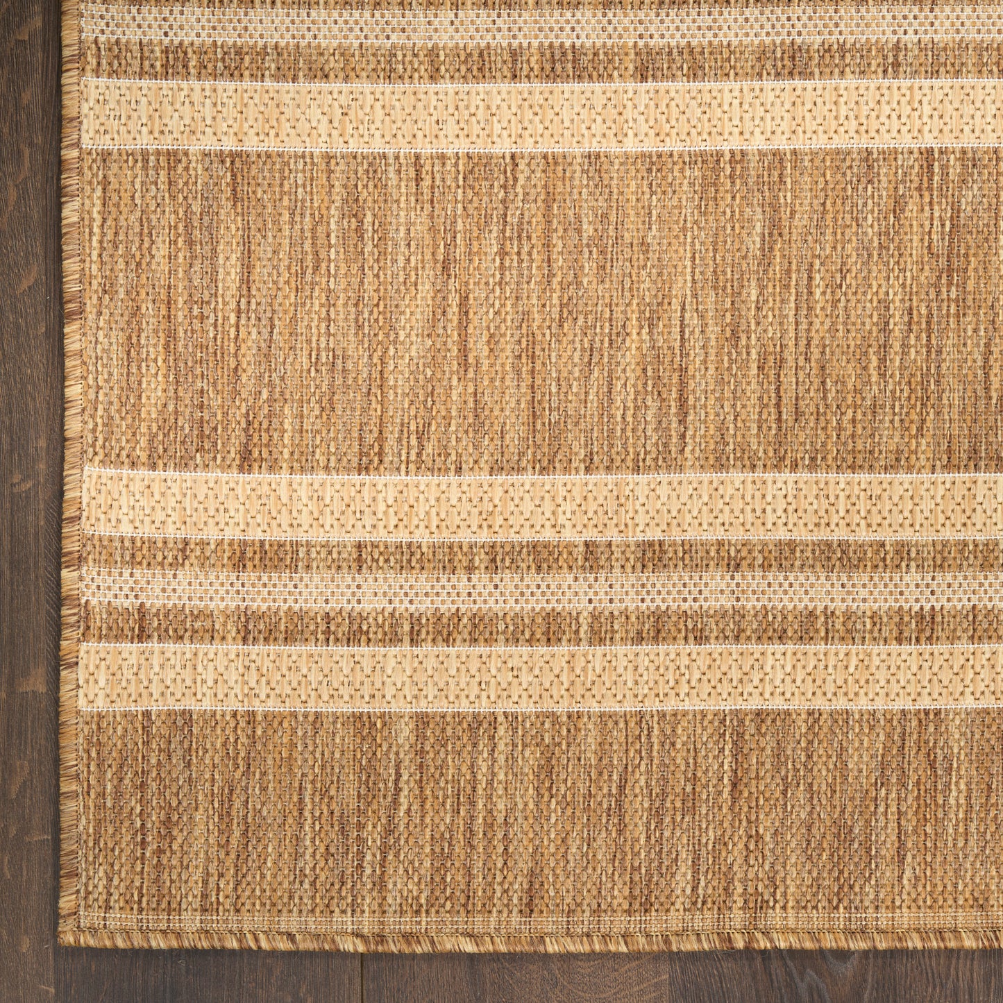 Nourison Horizon Indoor/Outdoor 5' x 7' Natural Modern Rug