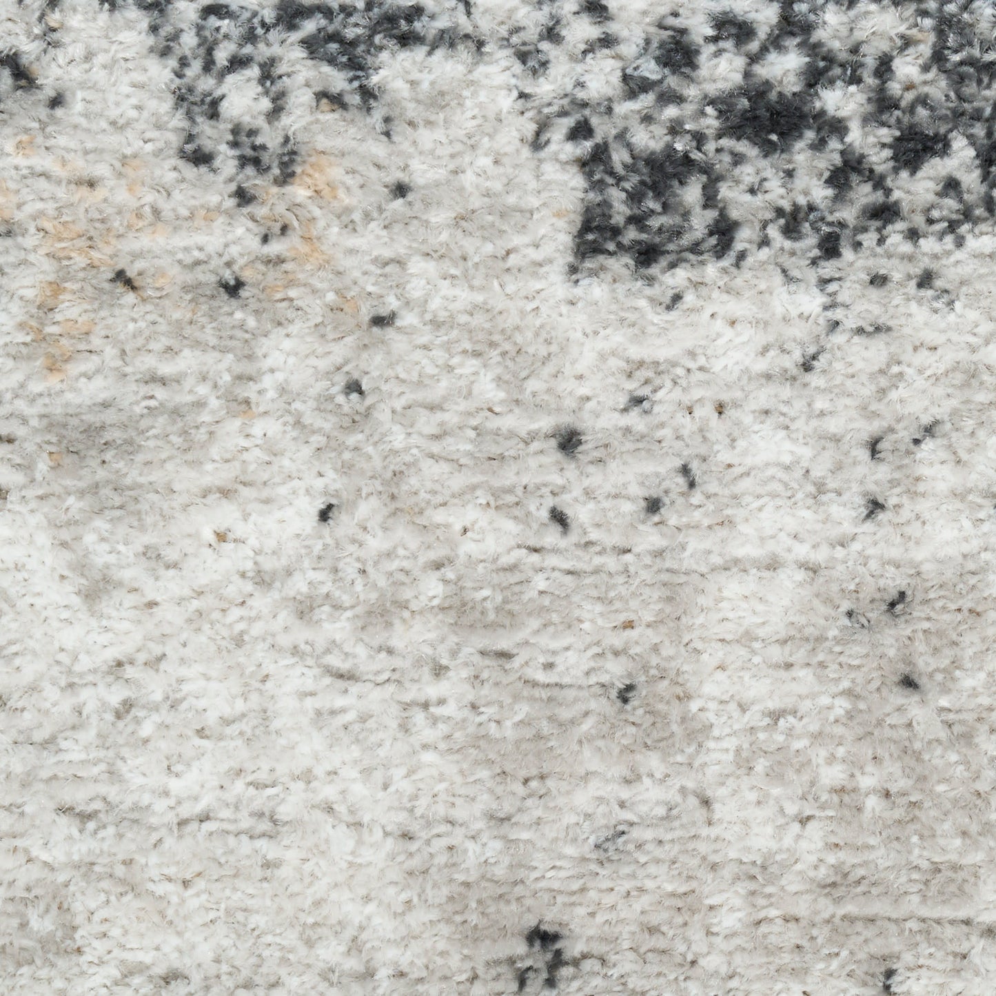 Nourison Dekor 5'3" x 7' Grey Charcoal Modern Indoor Rug
