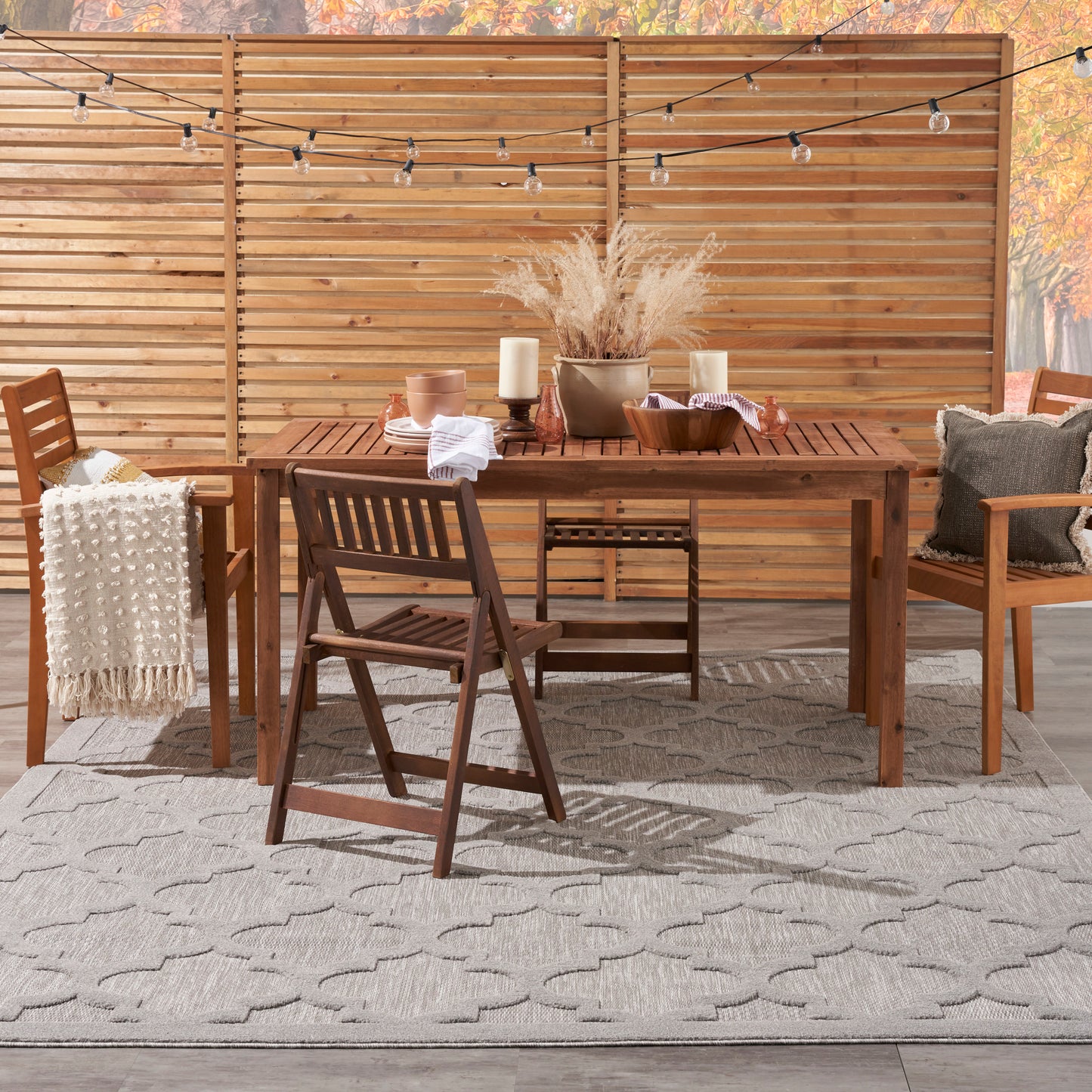 Nourison Easy Care 9' x 12' Silver Grey Modern Rug