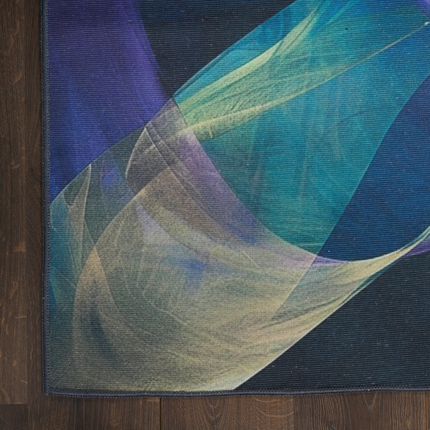 Nourison Nourison Washables 9'2" x 12' Blue Multicolor Modern Indoor Rug