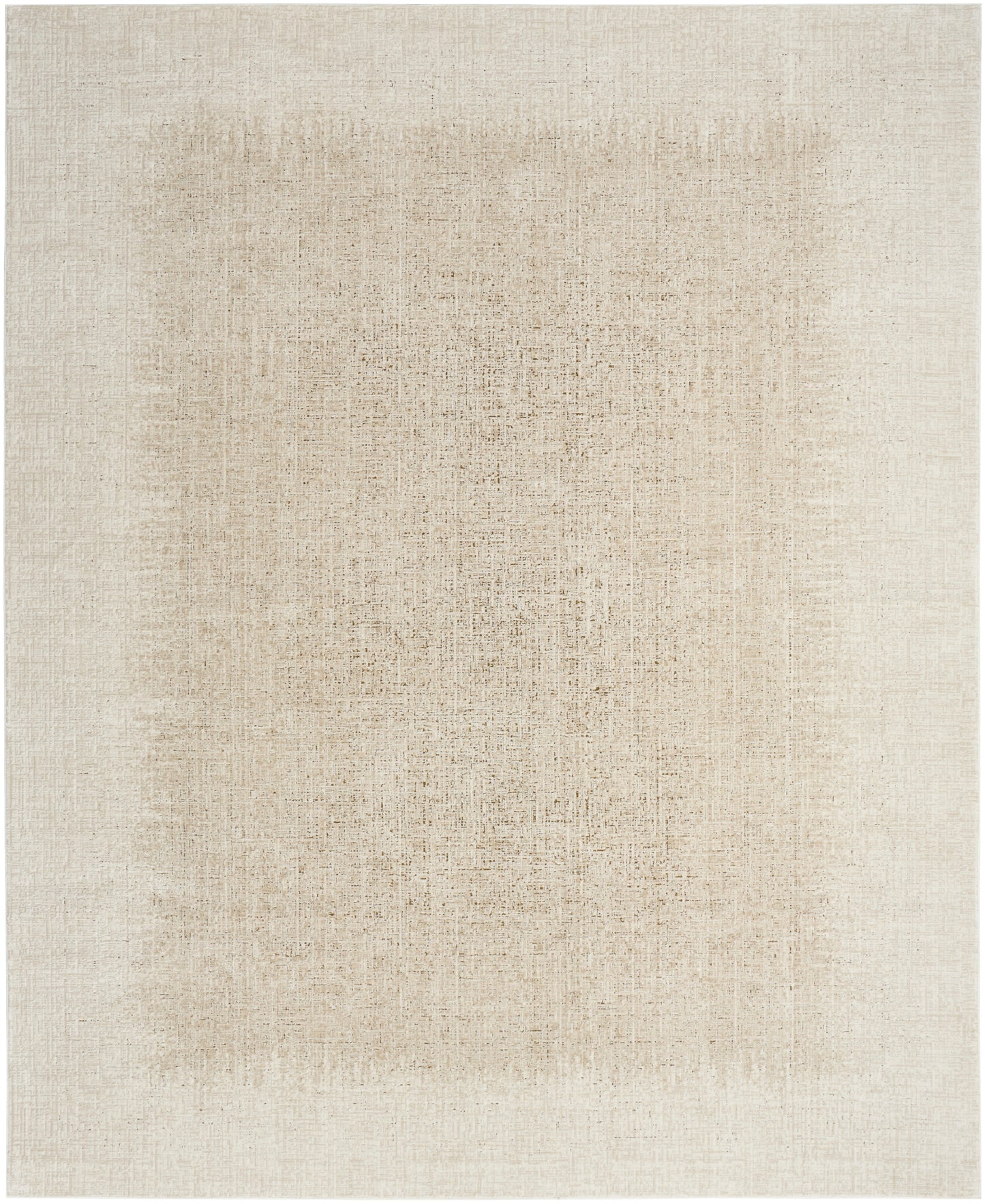 DKNY Grand Street 7'10" x 9'10" Ivory Beige Modern Indoor Rug