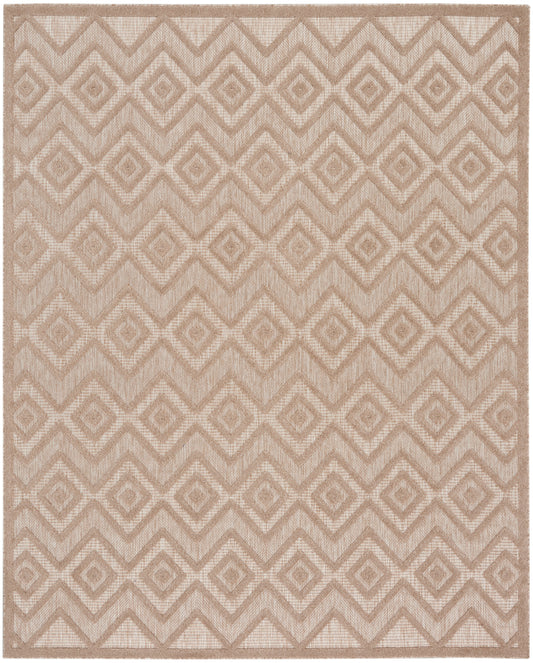 Nourison Versatile 9' x 12' Natural Beige Modern Rug