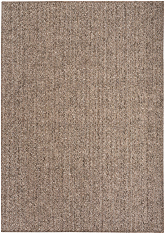 Nourison Tulum 4' x 6' Brown Outdoor Rug