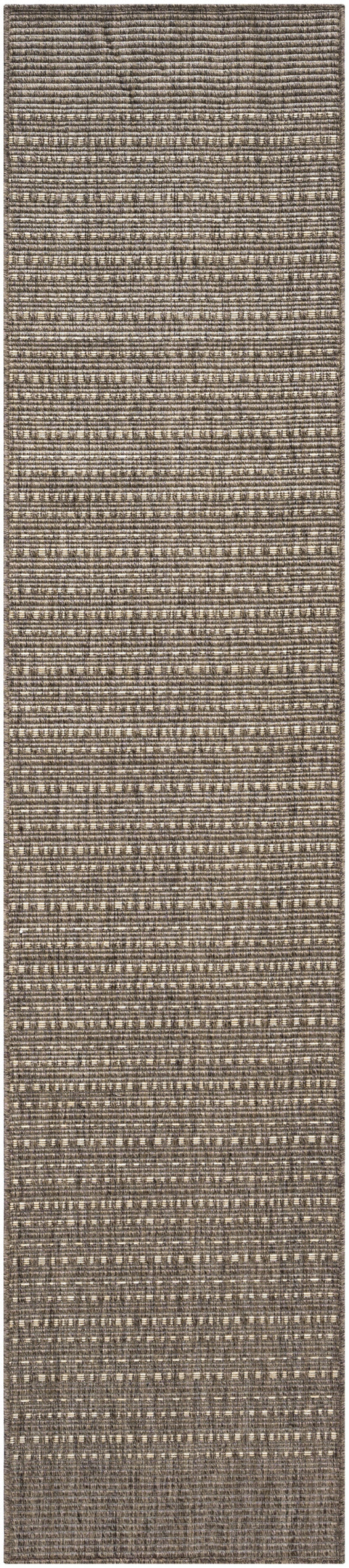 Nourison Tulum 2' x 6' Brown Outdoor Rug