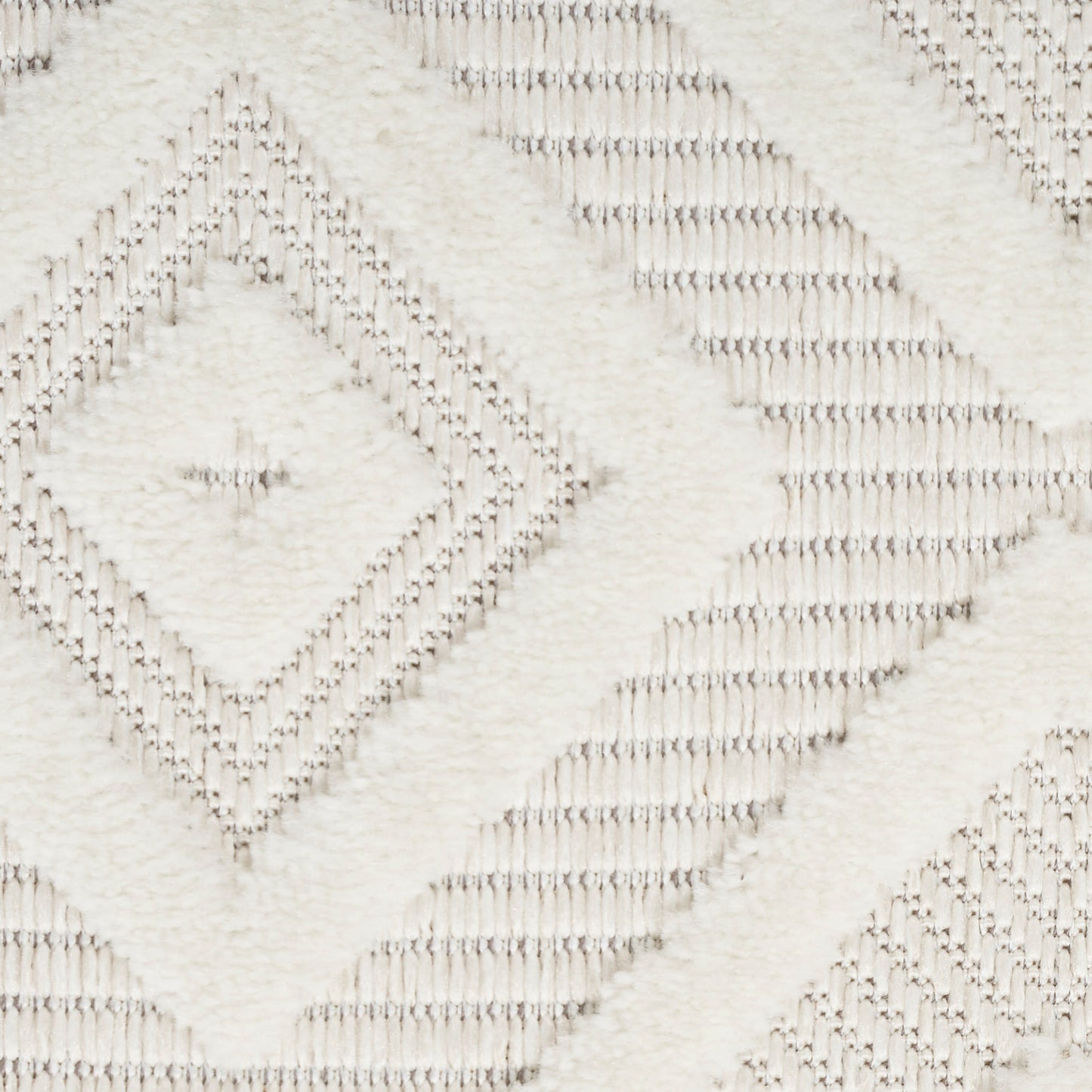 Nourison Versatile 9' x 12' Ivory White Modern Rug