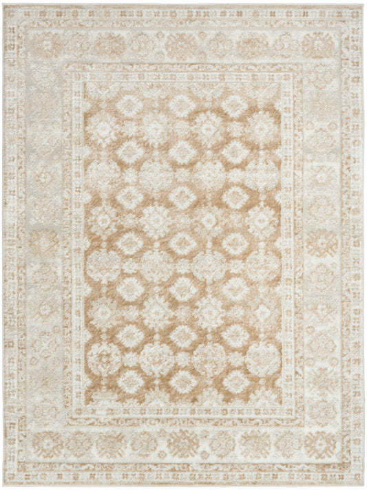 Nourison Dekor 4' x 6' Cream Beige Vintage Indoor Rug