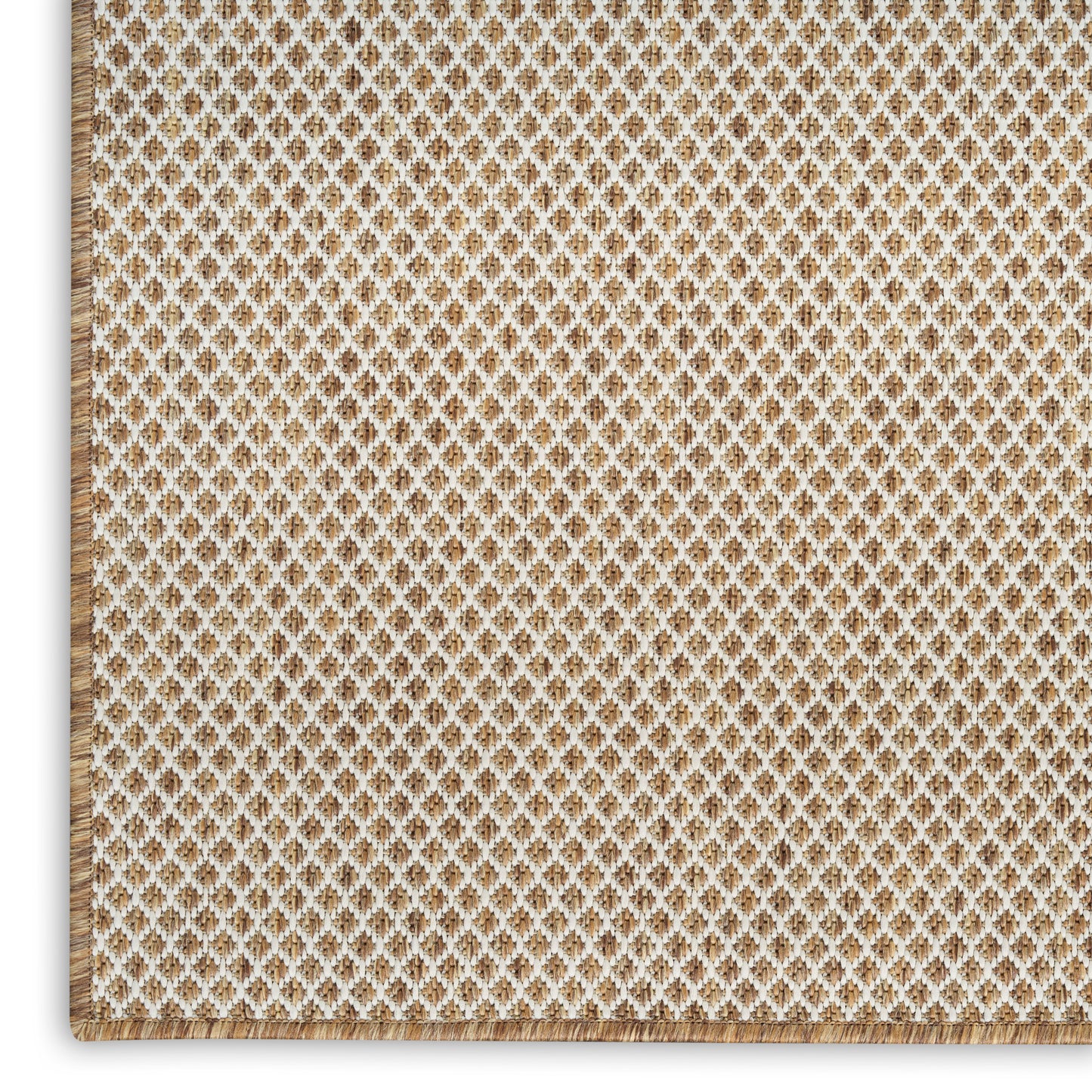 Nourison Courtyard 10' x 14' Jute Ivory Modern Rug