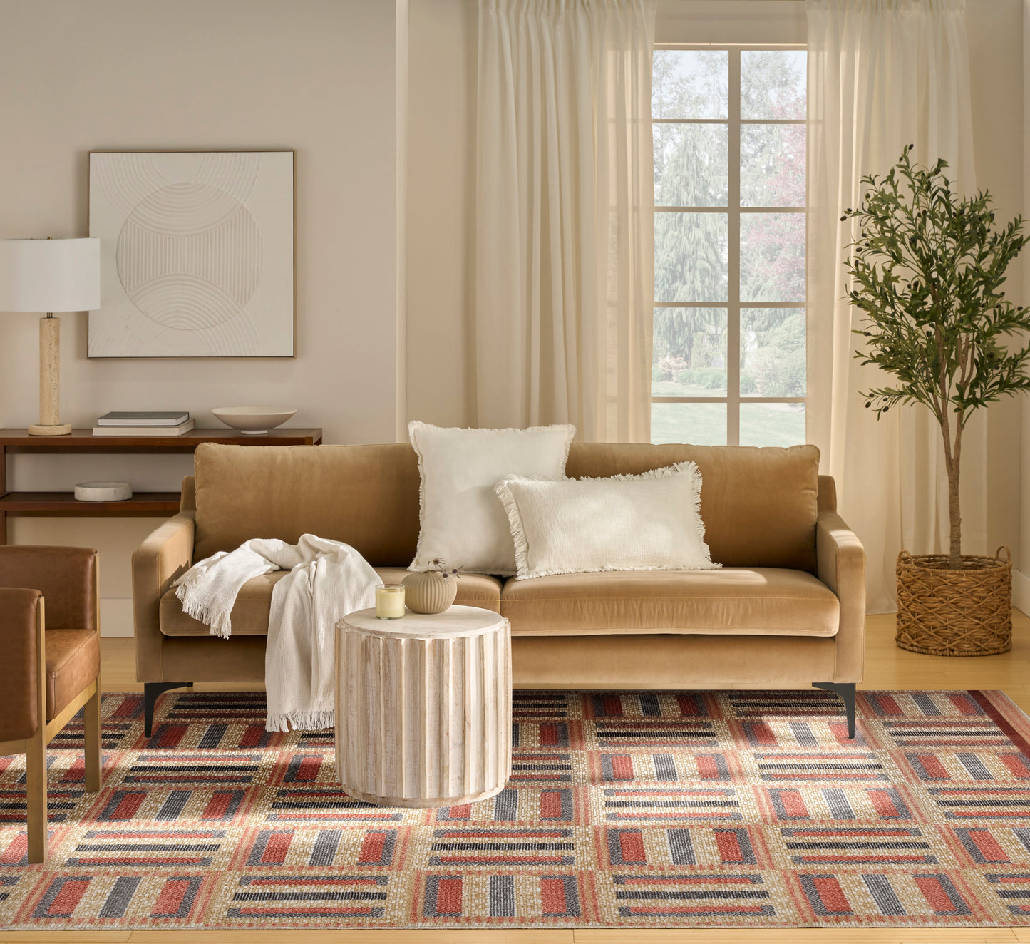 Nourison Nordic 8' x 10' Multicolor Modern Indoor Rug