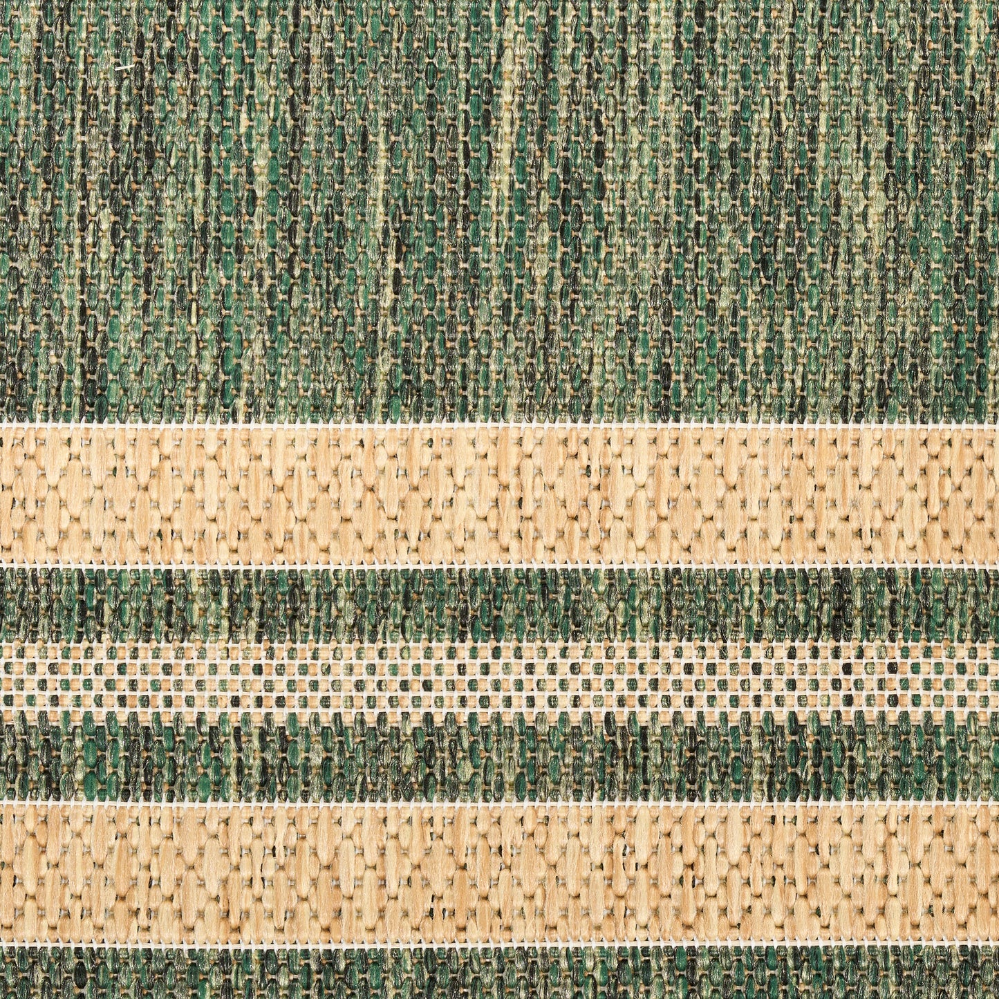 Nourison Horizon Indoor/Outdoor 4' x 6' Green Modern Rug