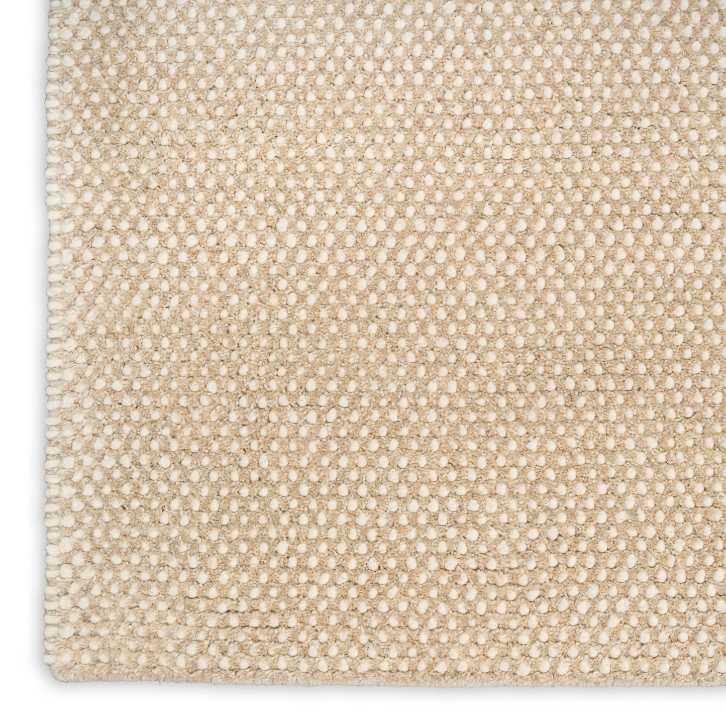 DKNY Pure Rows 5'3" x 7'3" Ivory Taupe Farmhouse Indoor Rug