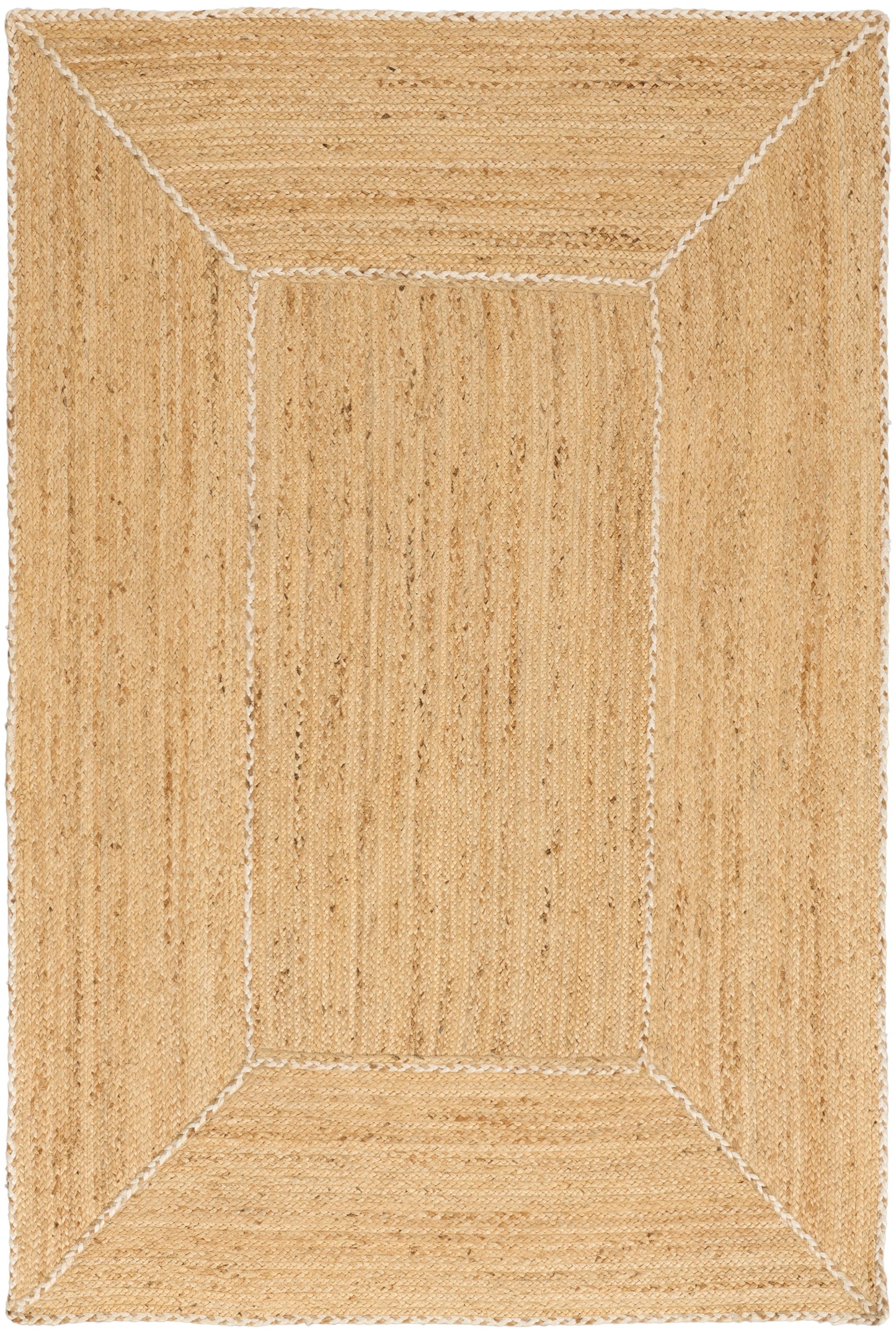 Nourison Terrazzo Jute 4' x 6' Natural Farmhouse Indoor Rug