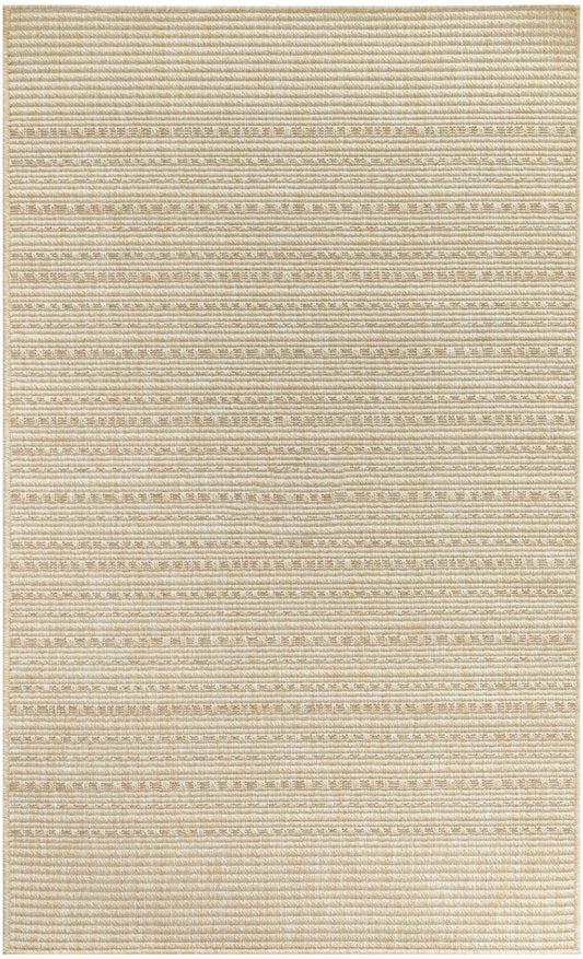 Nourison Tulum 2' x 3' Cream Outdoor Rug