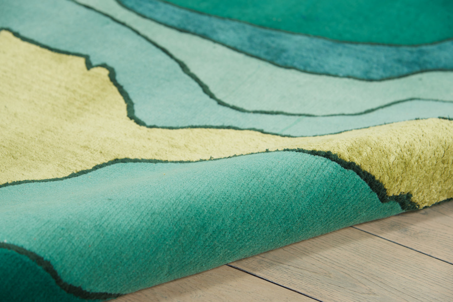 Portfolio Portfolio Woodson & Rummerfield 8' x 10' Emerald Indoor Rug