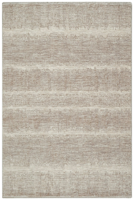Calvin Klein CK079 Notes 3'11" x 5'11" Ivory Grey Modern Indoor Rug
