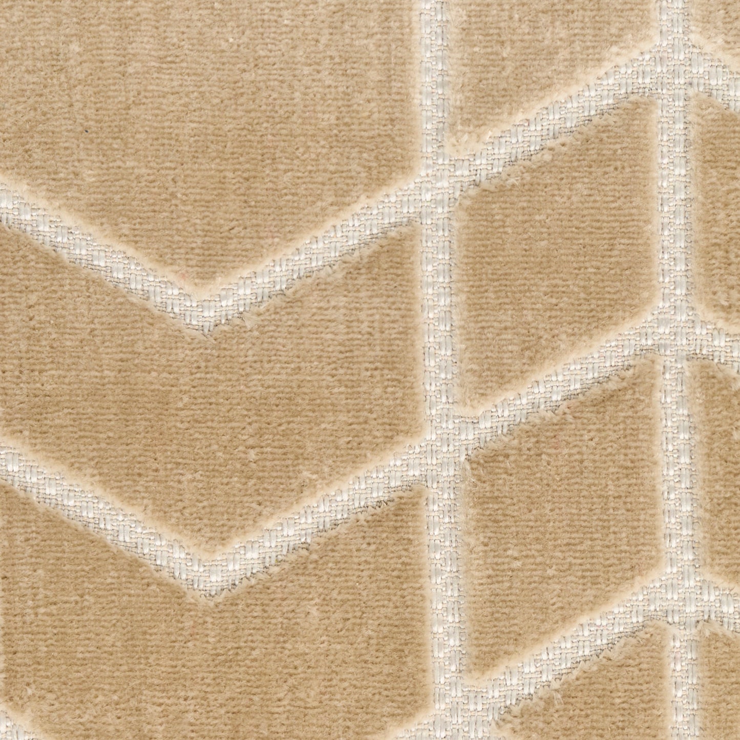 Nourison Washable Charm 4' x 6' Beige Ivory Modern Indoor Rug