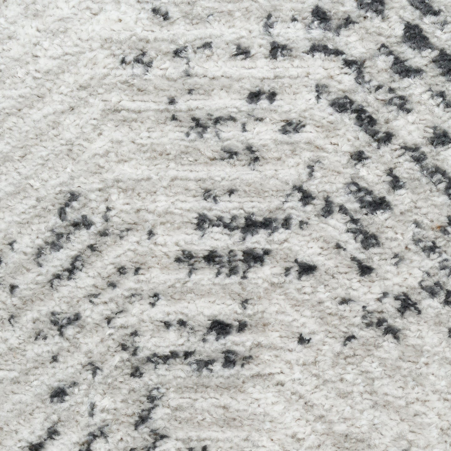 Nourison Dekor 5'3" x 7' Grey Charcoal Modern Indoor Rug