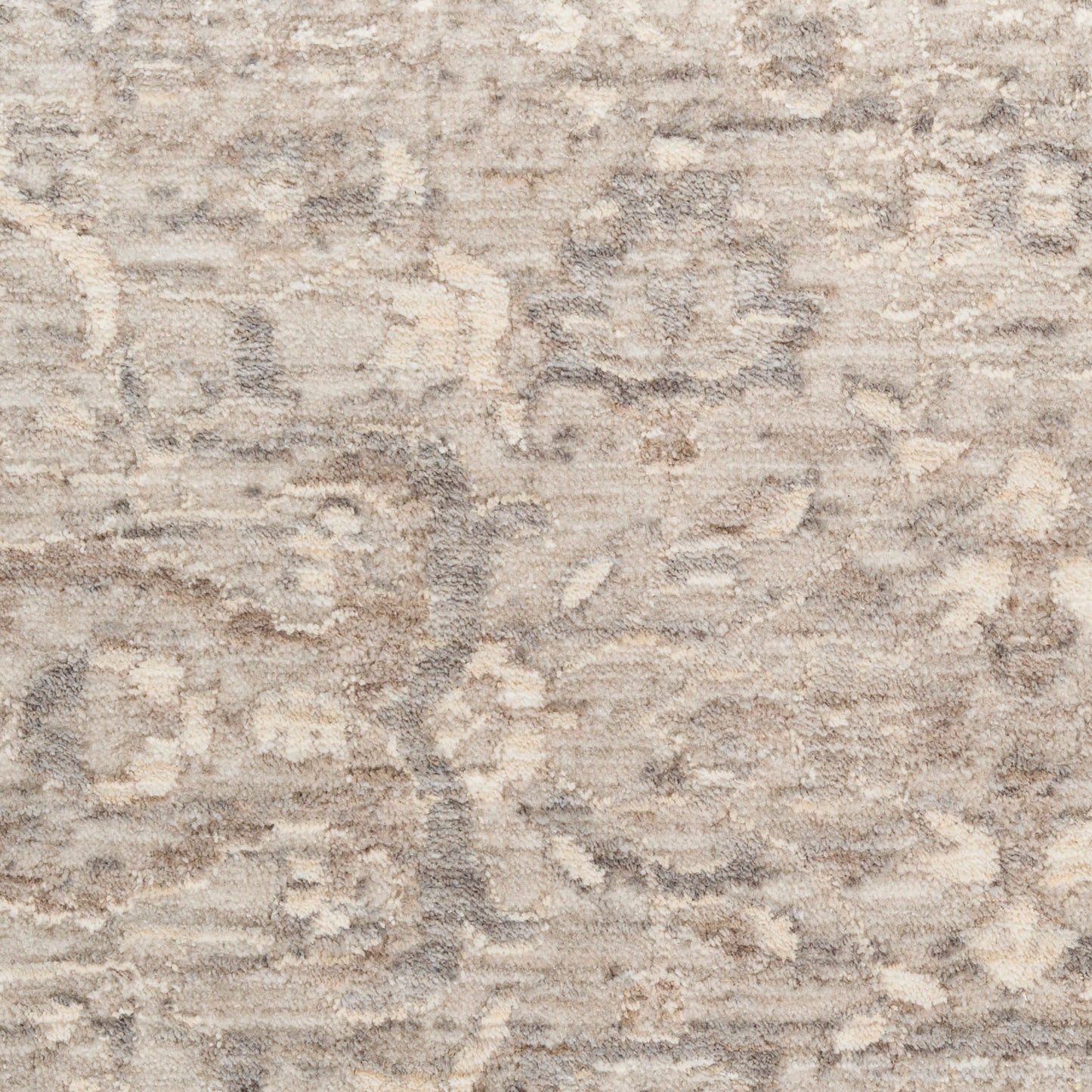 Nourison Shadows 7'10" x 9'10" Grey Vintage Indoor Rug