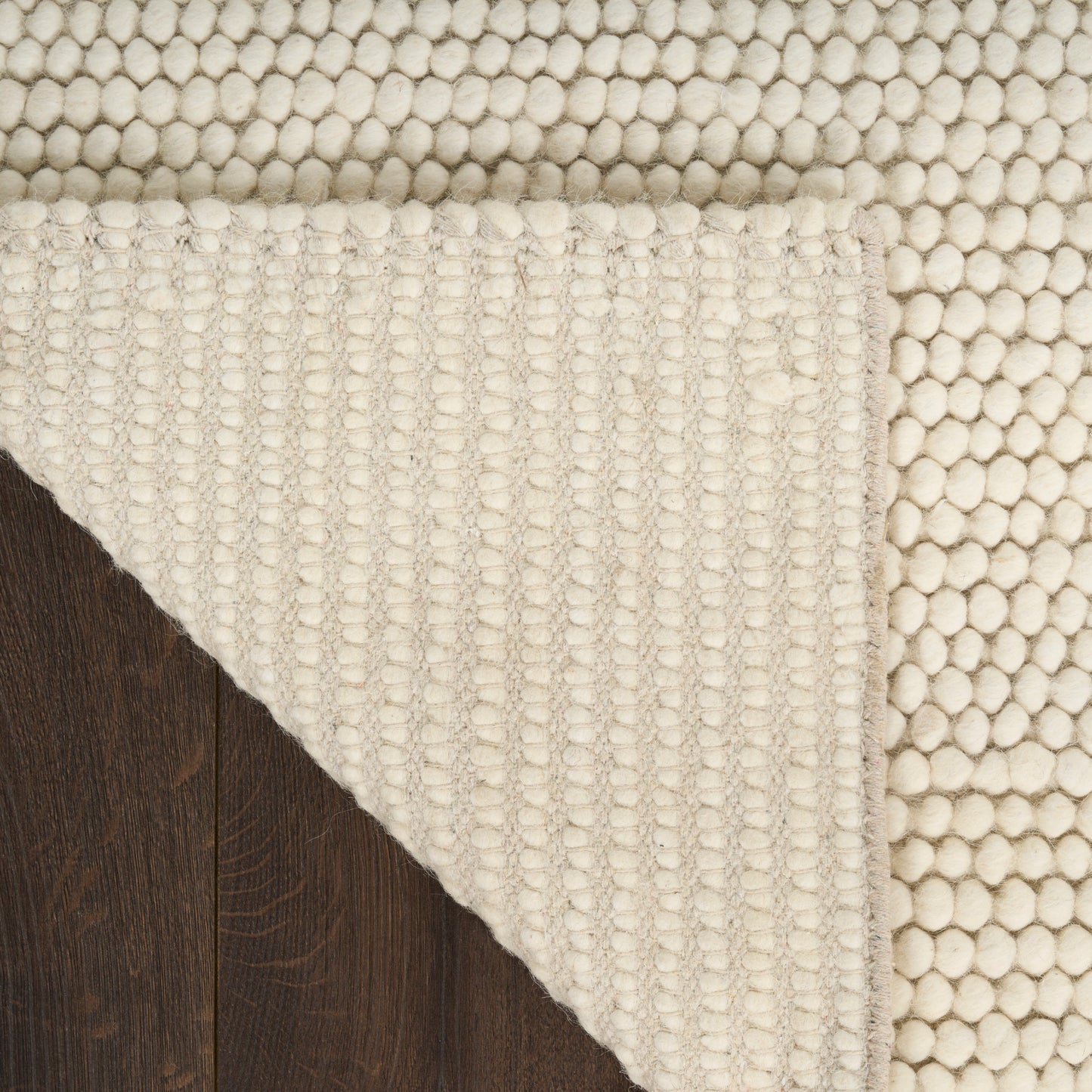 DKNY Pure Knots 4' x 6' Ivory Modern Indoor Rug
