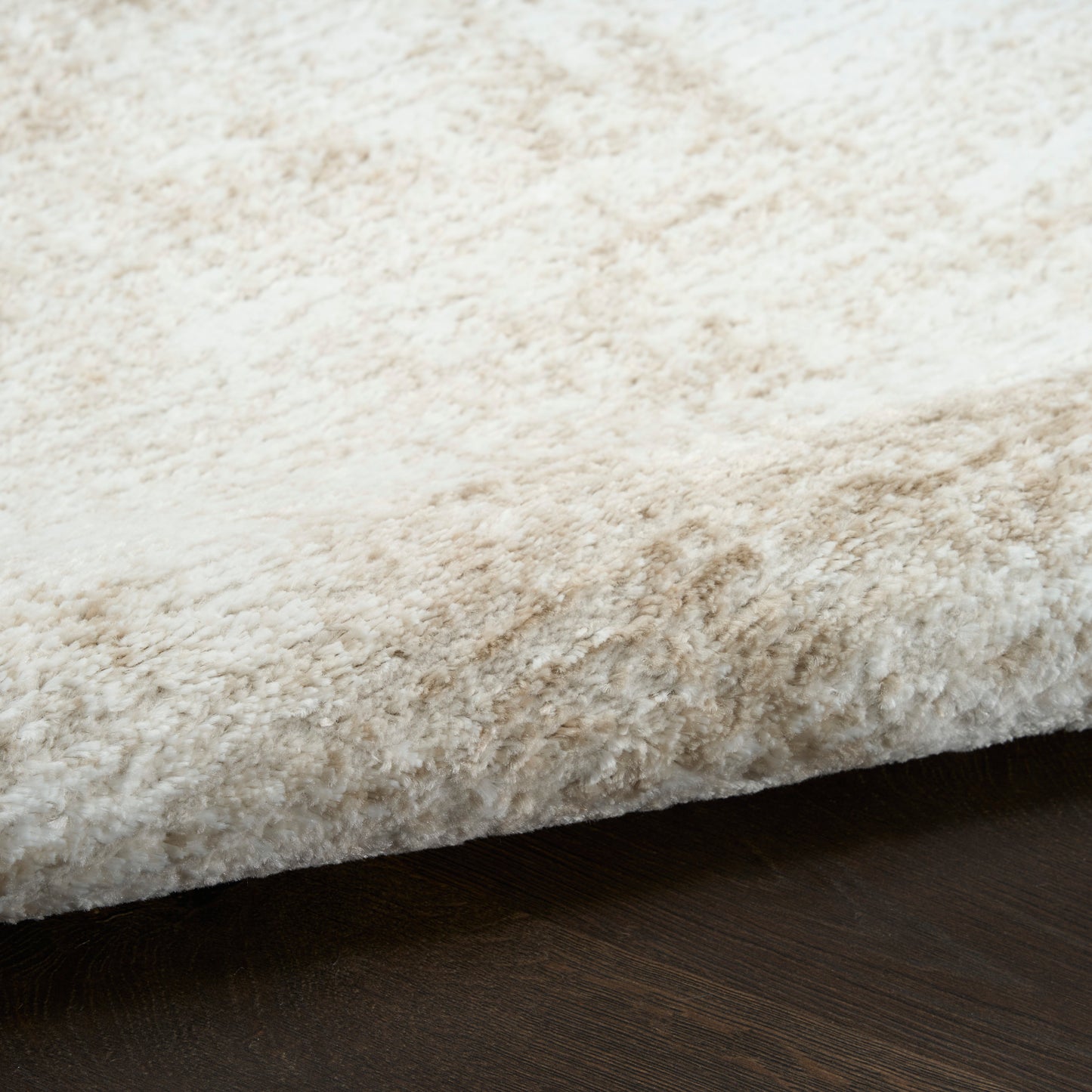 Nourison Dekor 5'3" x 7' Ivory Taupe Modern Indoor Rug