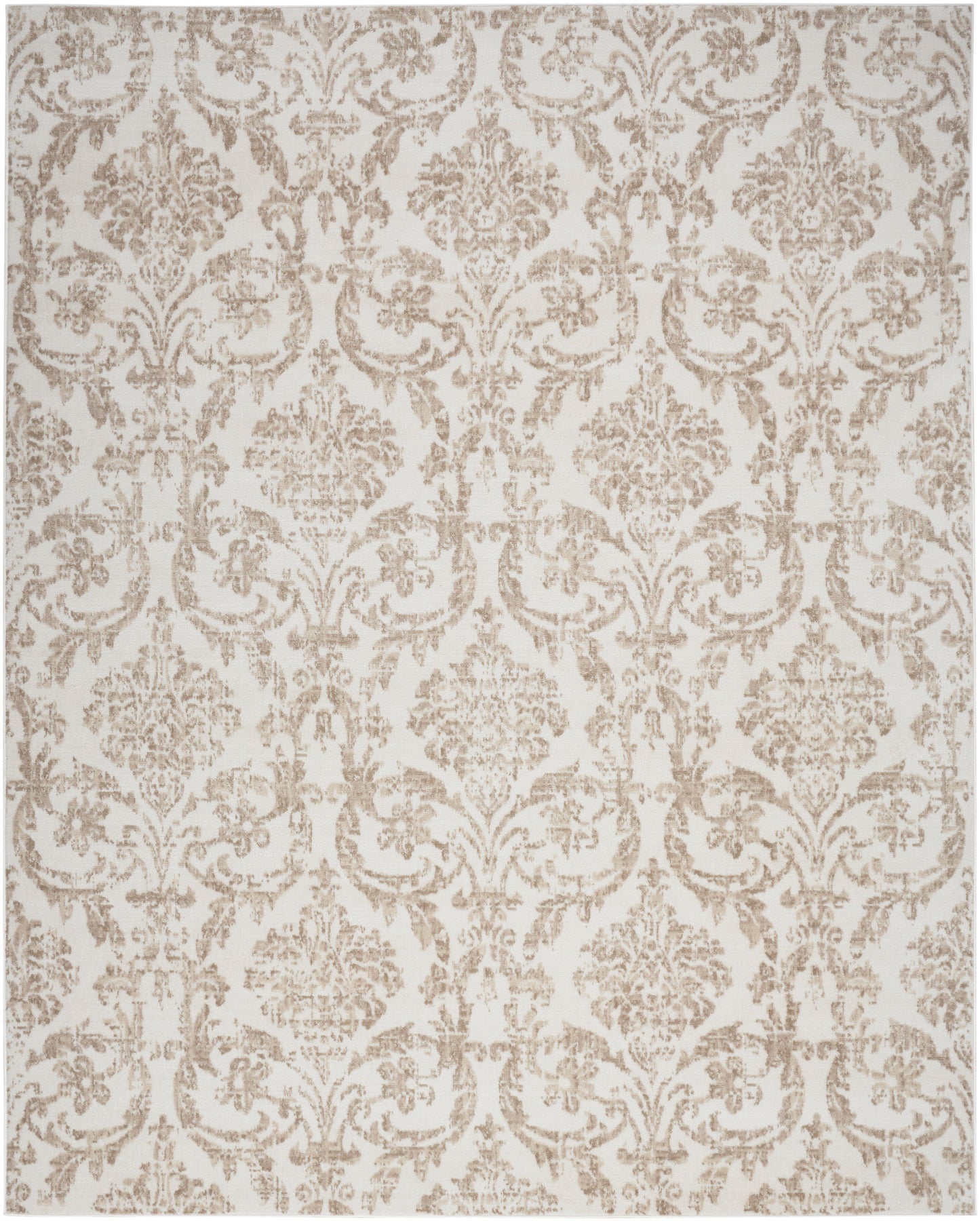 Nourison Jubilant 4' x 6' Ivory Beige Vintage Indoor Rug