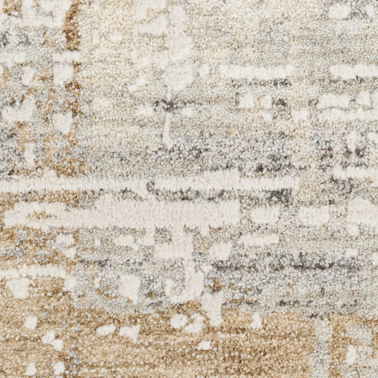 Calvin Klein CK078 Summit 2'2" x 10' Ivory Multicolor Modern Indoor Rug