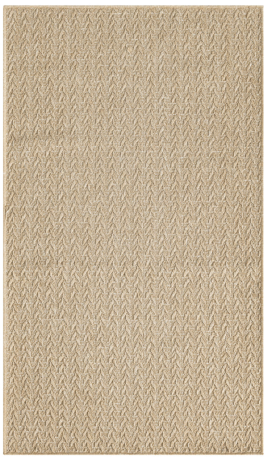Nourison Tulum 2' x 3' Taupe Outdoor Rug