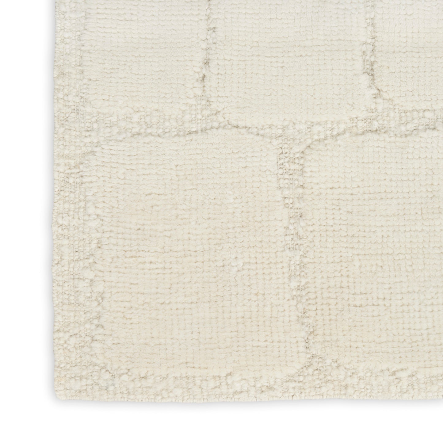 Nourison Blanco 8'6" x 11'6" Ivory Modern Indoor Rug