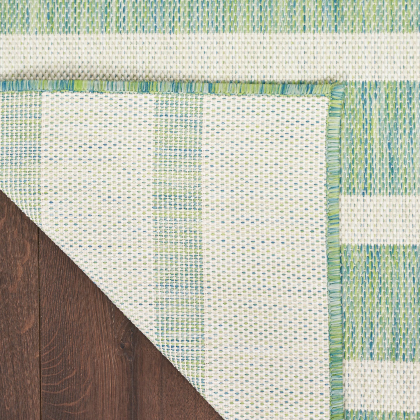 Nourison Positano 10' x 14' Blue Green Ivory Modern Rug