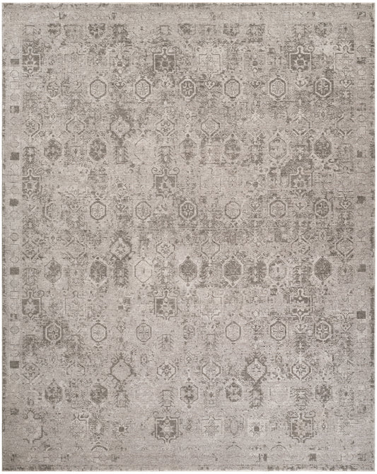 DKNY Pure Shades 7'10" x 9'10" Grey Vintage Indoor Rug