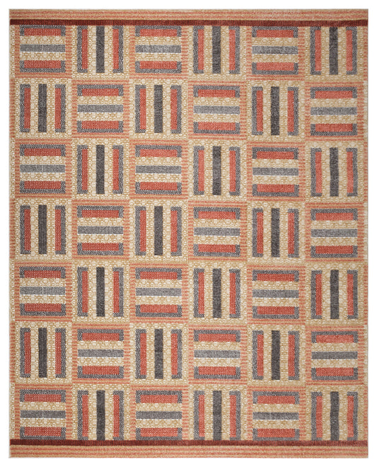 Nourison Nordic 8' x 10' Multicolor Modern Indoor Rug