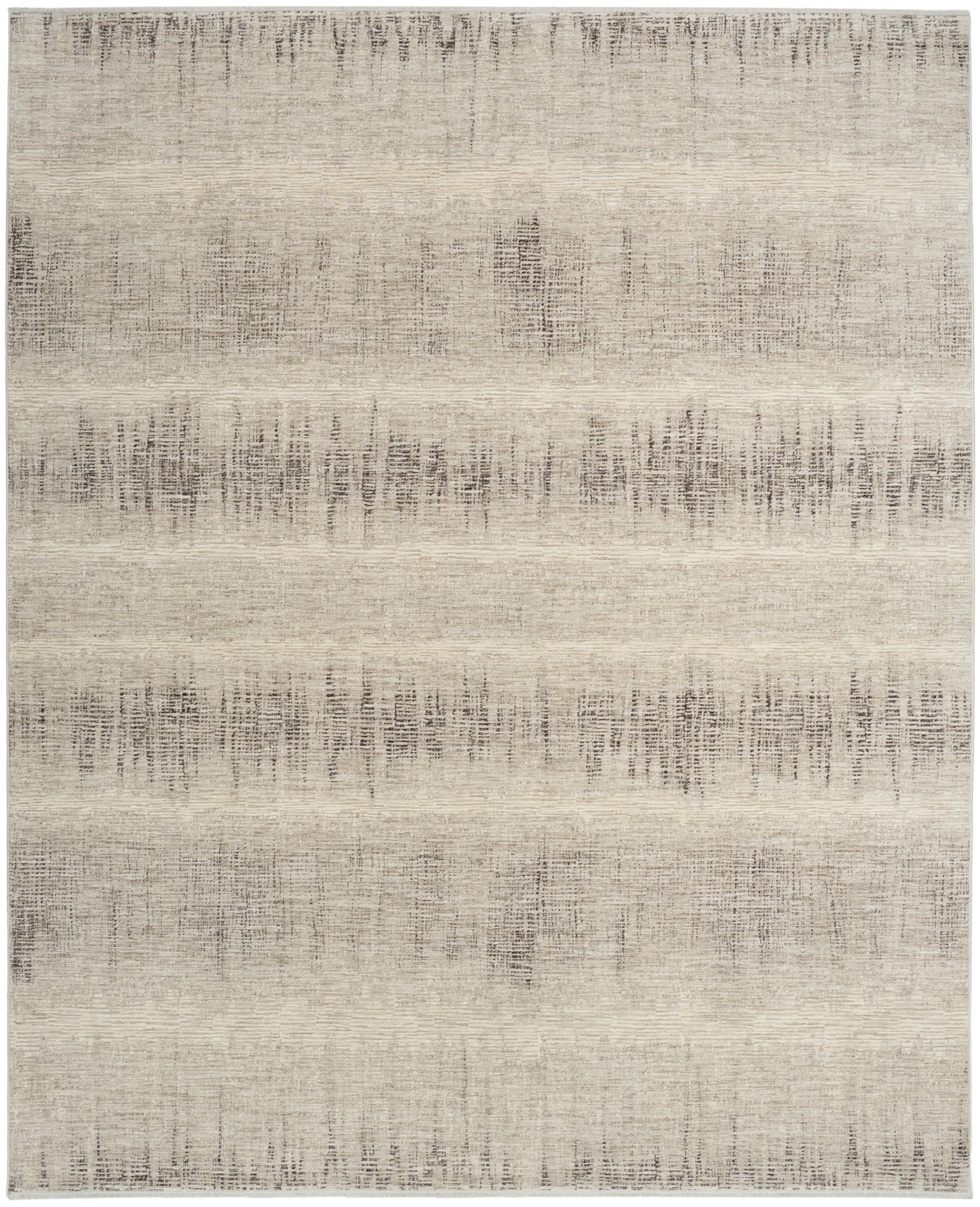 Calvin Klein CK079 Notes 5'3" x 7'3" Ivory Charcoal Modern Indoor Rug