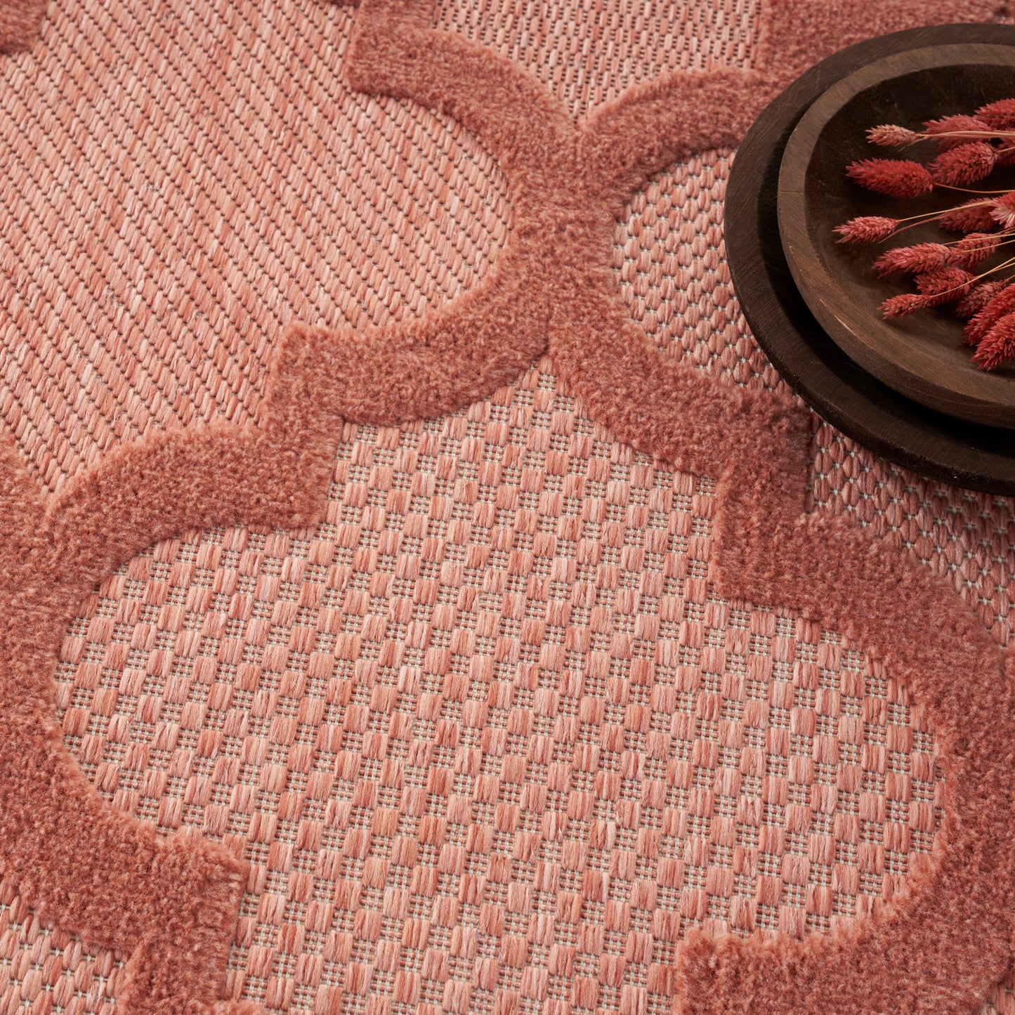 Nourison Easy Care 9' x 12' Coral Orange Modern Rug