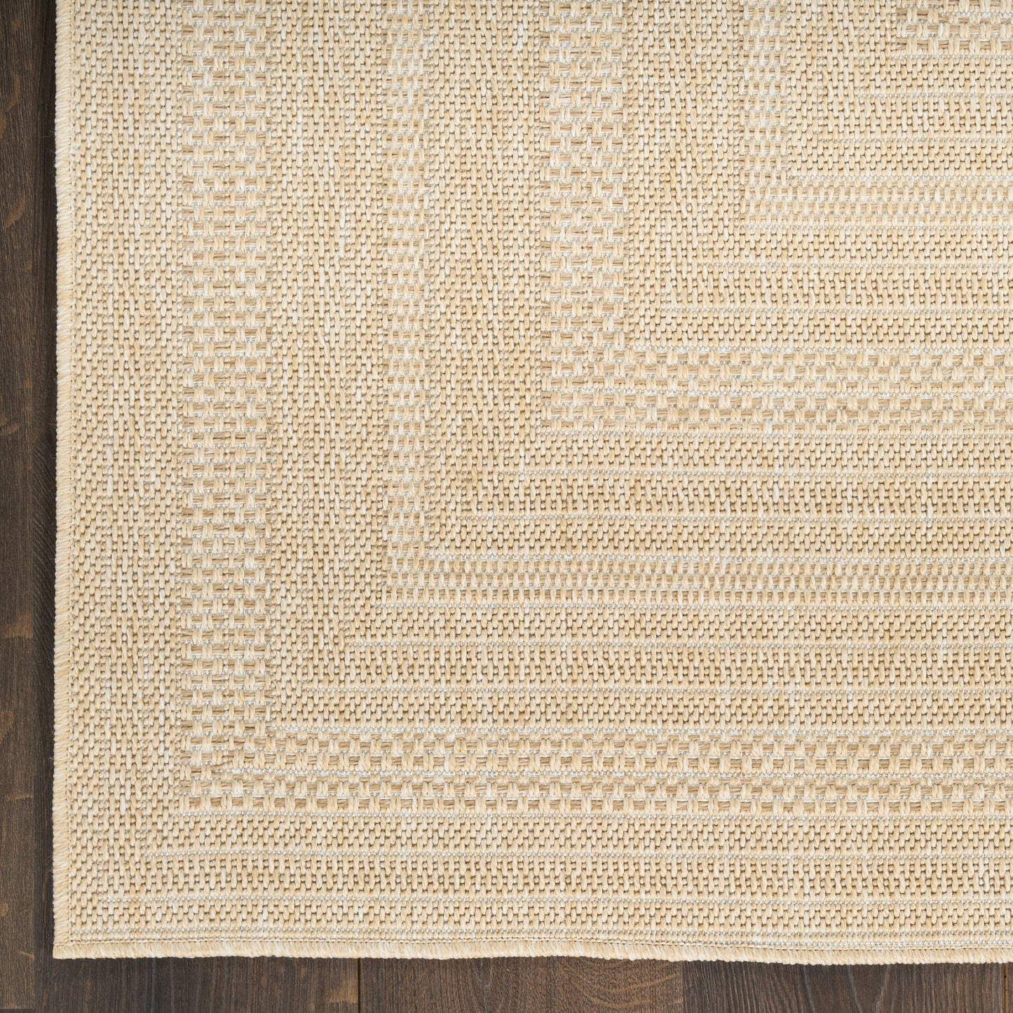 Nourison Tulum 2' x 3' Cream Outdoor Rug