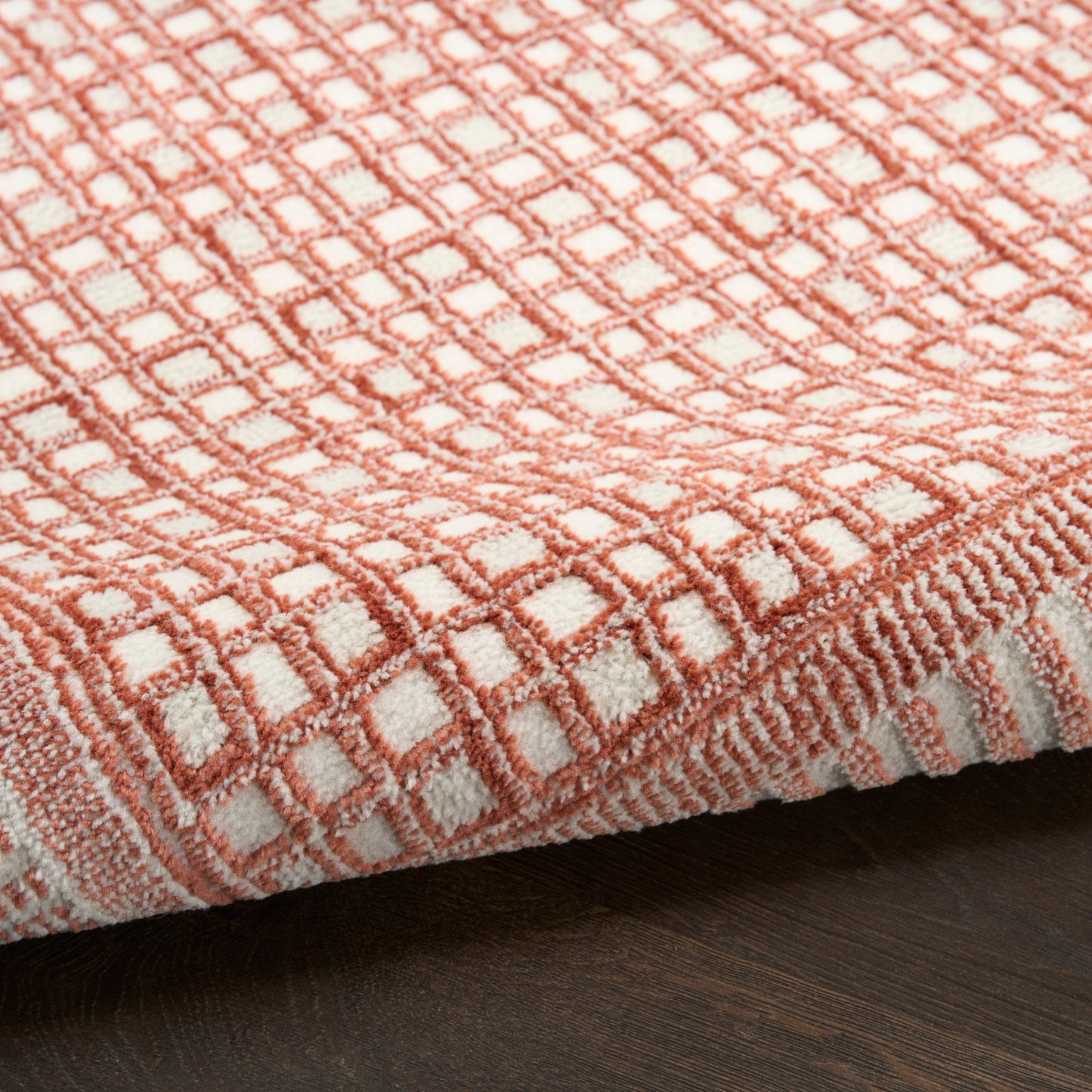 Nourison Nordic 8' x 10' Brick Ivory Modern Indoor Rug