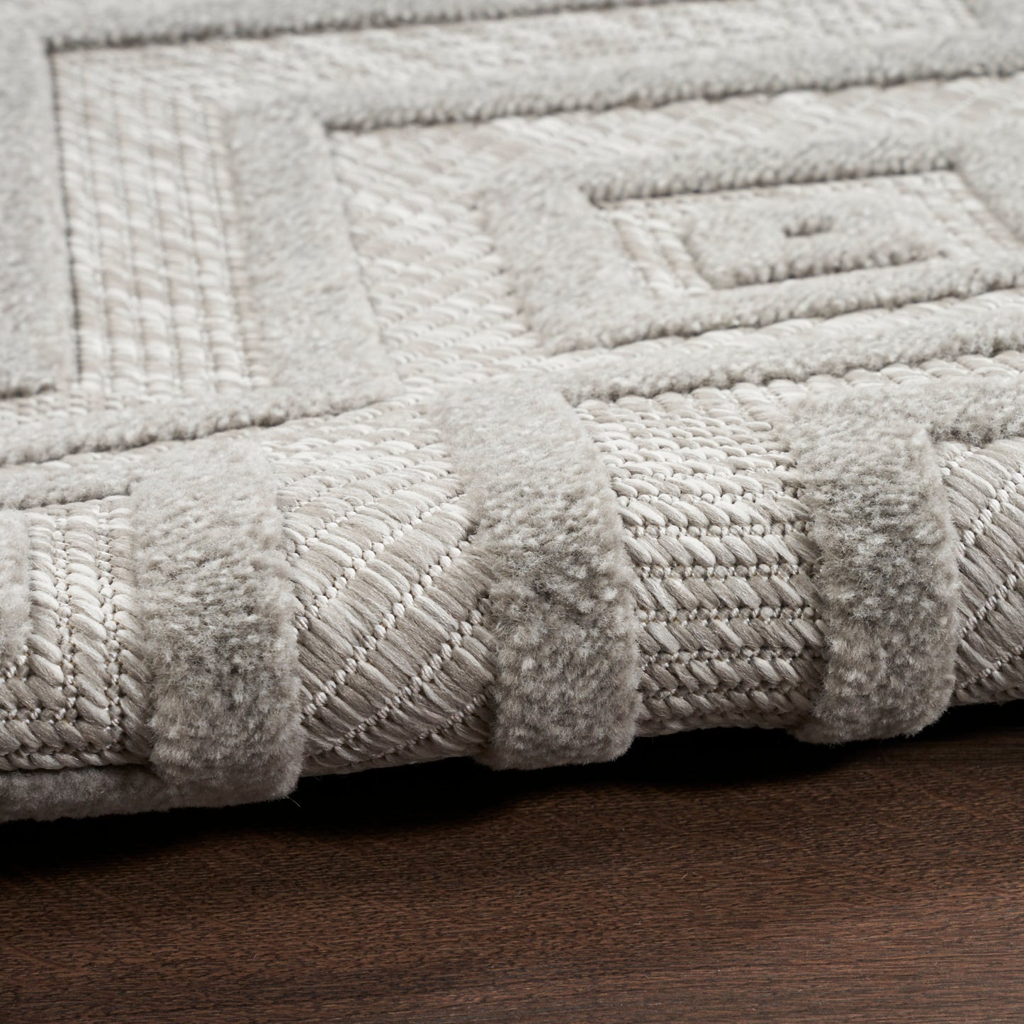 Nourison Versatile 9' x 12' Silver Grey Modern Rug