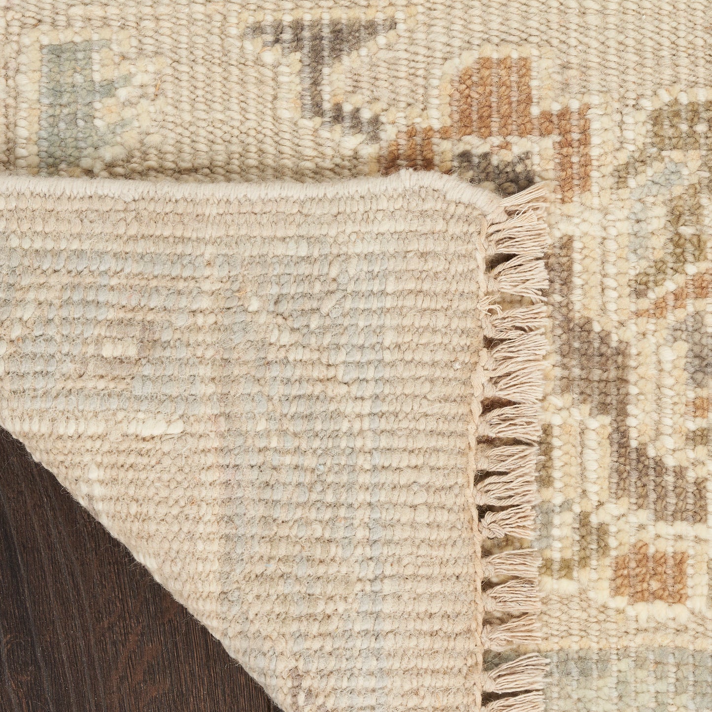 Nourison Whispers 10' x 14' Beige Vintage Indoor Rug