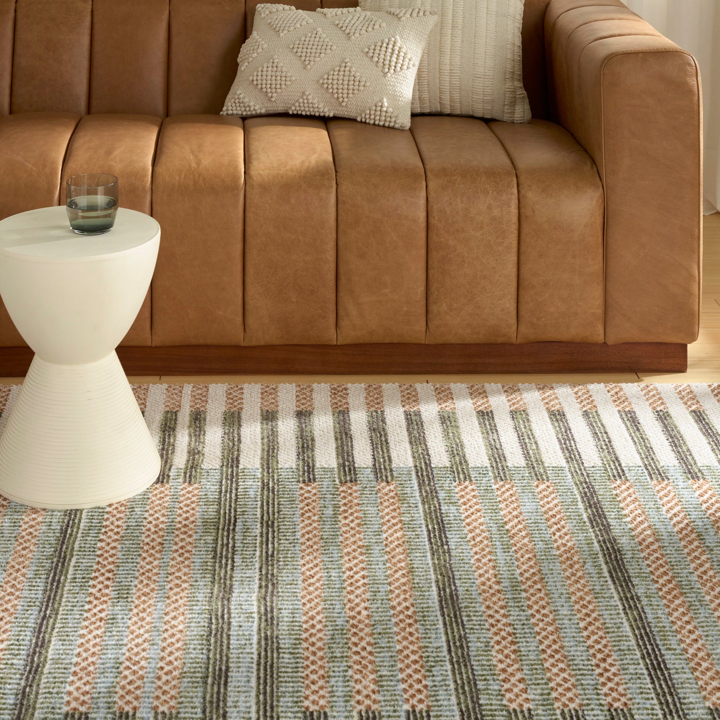 Nourison Nordic 8' x 10' Ivory Multicolor Modern Indoor Rug