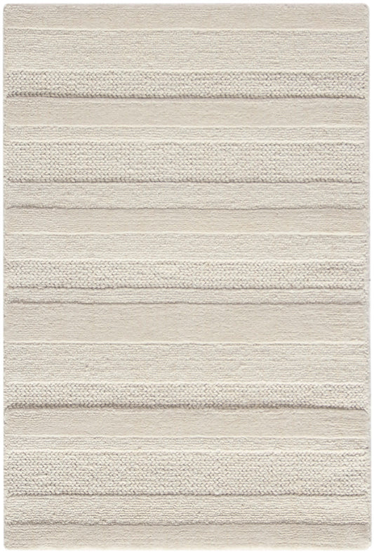 DKNY Pure Multi Weave 2' x 3' Ivory Contemporary Indoor Rug