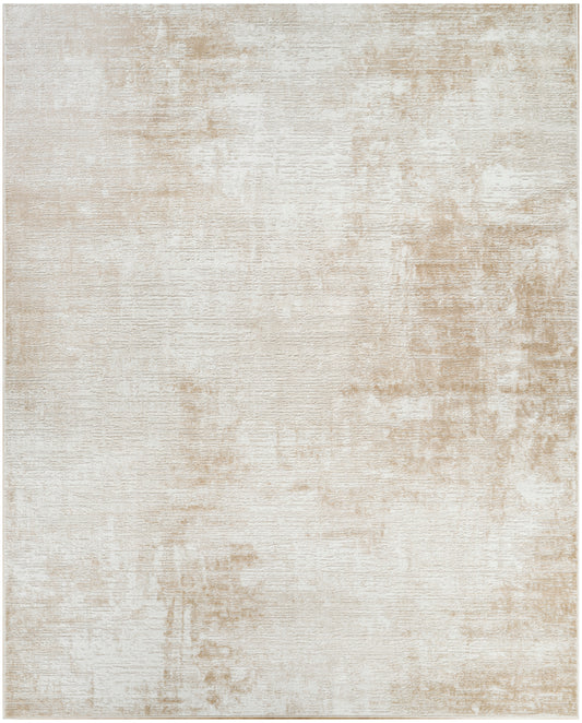 Nourison Dekor 7'10" x 9'10" Ivory Beige Modern Indoor Rug
