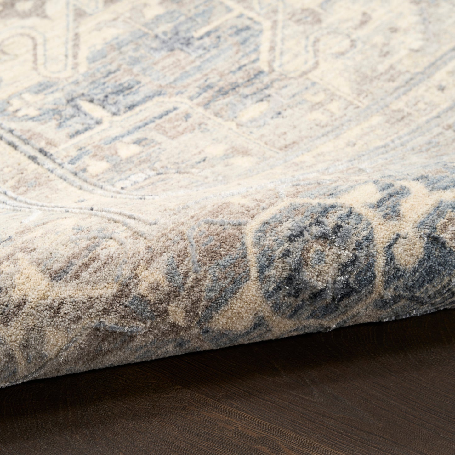 Nourison Sultana 7'10" x 10'2" Blue Vintage Indoor Rug