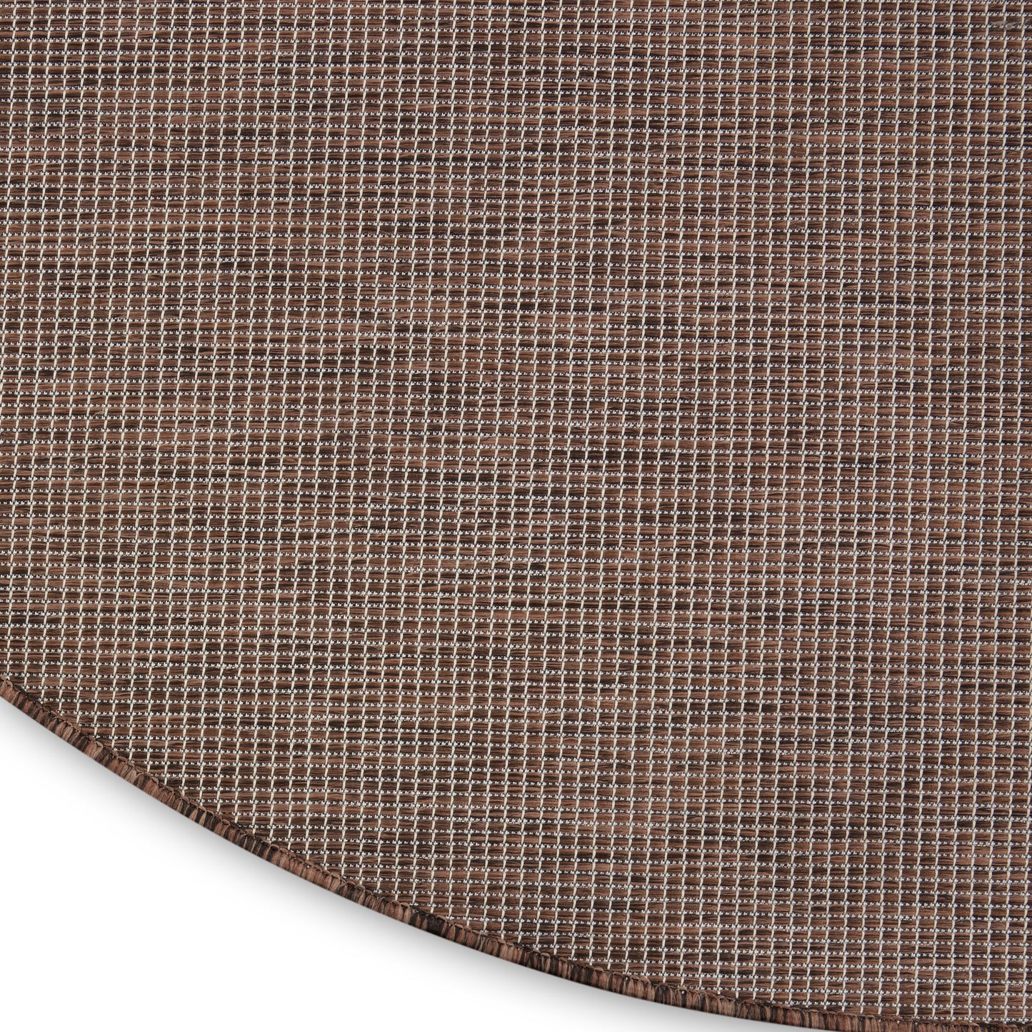 Nourison Positano 6' x Round Natural Modern Rug