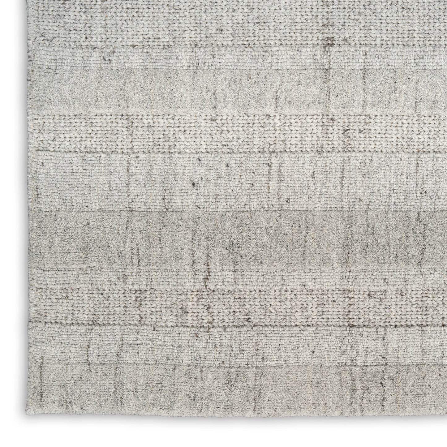 DKNY Pure Multi Weave 2' x 3' Grey Contemporary Indoor Rug